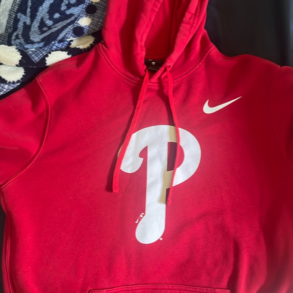Red Baseball SweatShirt Nike